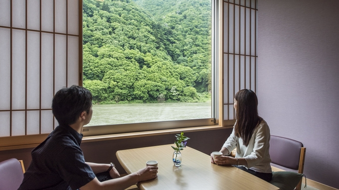 【ゆったり贅沢な旅】客室アップグレード〜たまには時間を忘れて、優雅なお部屋でゆるりと最上旅〜特典付